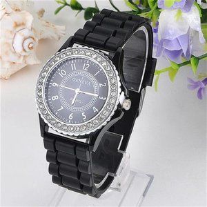 Women’s Wholesale Watches Pack Silicone Band Lady Girl Rhinestone